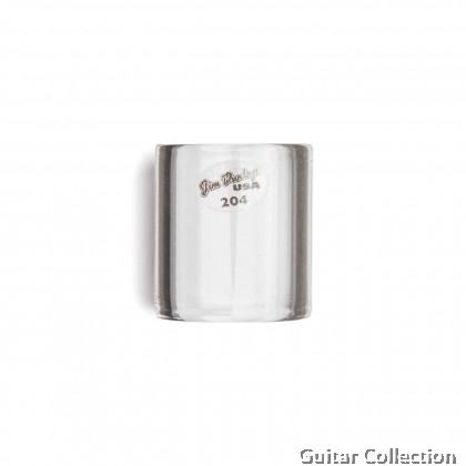Jim Dunlop 204 Glass Knuckle Guitar Slide, Medium Wall - Medium Size