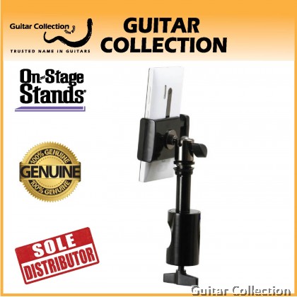 On Stage TCM1901 U-mount Universal Grip-On System with Round Clamp Phone / Tablet Holder
