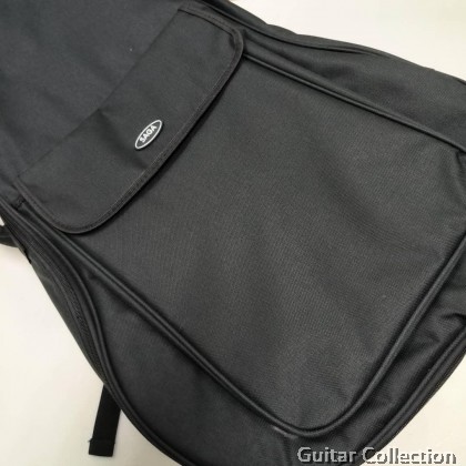 Saga 8mm Padded Acoustic Guitar Gig Bag | Black (Fits 40" & 41" Guitars)