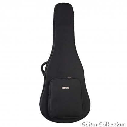 Saga 30mm Lightweight Foam Acoustic Guitar Gig Bag / Soft Shell Case (Fits 40" & 41" Guitars)