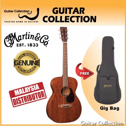 Martin 00-15M LR Baggs | 15 Series | 00 Acoustic Guitar | Full Solid Mahogany | Gig Bag