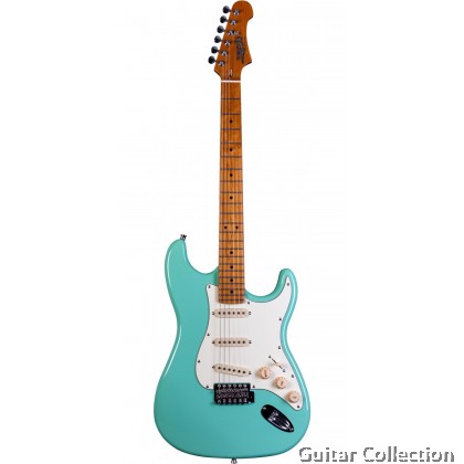 JET JS300 SFG Electric Guitar | SSS Stratocaster | Sea Foam Green