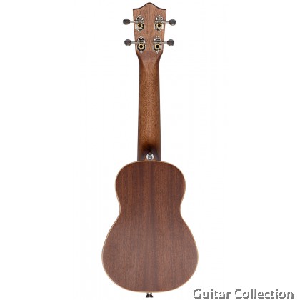 LANIKAI CDST-S | Soprano 21" Ukulele | Solid Cedar Top, Mahogany B&S | Gig Bag