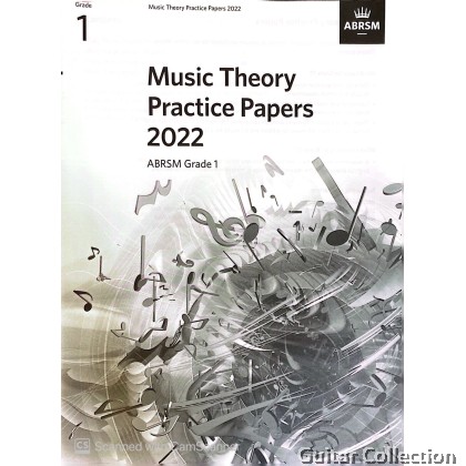 Music Theory Practice Papers ABRSM Grade 1 - 2020,2021,2022