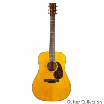 Martin D-18 Authentic 1937 VTS Aged | Dreadnought Acoustic Guitar | Solid VTS Spruce Top, Mahogany B&S | Case