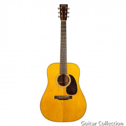 Martin D-28 Authentic 1937 VTS Aged | Dreadnought Acoustic Guitar | Solid VTS Spruce Top, Rosewood B&S | Case