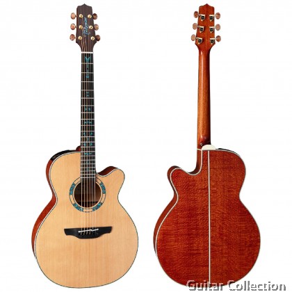 Takamine Santa Fe LTD2023 | Limited Edition | Acoustic-Electric Guitar | Solid Cedar Top, Silky Oak B&S | CTF-2N | Bag