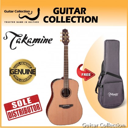 Takamine FN15 AR | Pro Series | Dreadnought Acoustic-Electric Guitar | Solid Cedar Top, Rosewood B&S | CTF-2N | Bag