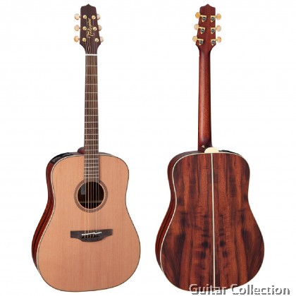Takamine FN15 AR | Pro Series | Dreadnought Acoustic-Electric Guitar | Solid Cedar Top, Rosewood B&S | CTF-2N | Bag