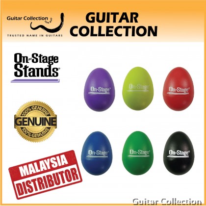 On Stage HPS1240 Maracas Egg Shaker | Random Colour (2 pcs / pack)