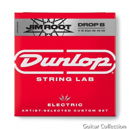 Jim Dunlop JRN1156DB Jim Root String Lab Series | Drop B Electric Guitar Strings | 011 - 056