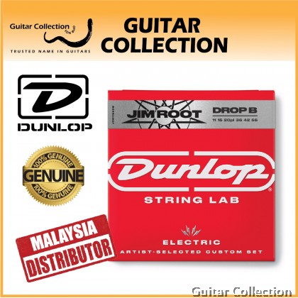 Jim Dunlop JRN1156DB Jim Root String Lab Series | Drop B Electric Guitar Strings | 011 - 056