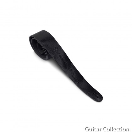 Martin 18A0064 Vintage Guitar Strap | 100% Leather | Black ( Width: 2 1/8"; Length: 54" )