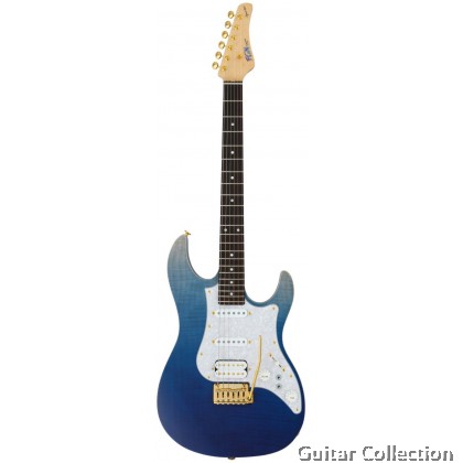 FGN Fujigen EOS-FM-R/NBG | Expert Odyssey | Electric Guitar | Navy Blue Gradation | Case (Made In Japan)