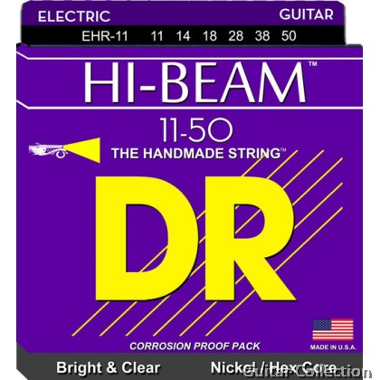 DR Strings EHR-11 HI-BEAM Nickel Plated Electric Guitar Strings | Heavy (011 - 050)