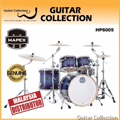 Mapex ARMORY AR529SVL+HP6005 | 5-Piece Drum Set & 5-Piece Hardware, Without Cymbals & Throne | Night Sky Burst