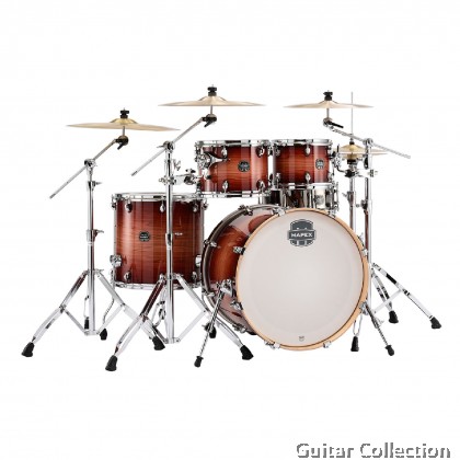 Mapex ARMORY AR529SRA+HP6005 | 5-Piece Drum Set & 5-Piece Hardware, Without Cymbals & Throne | Redwood Burst