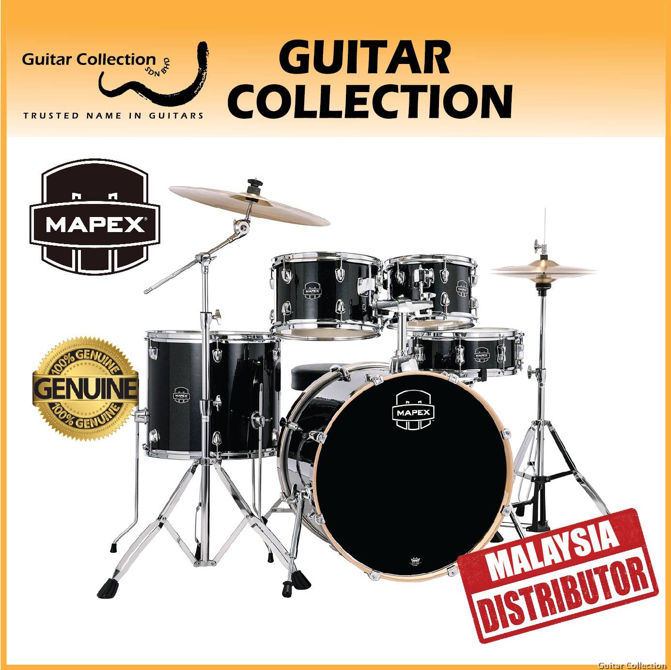 Mapex VENUS VE5294FTCVH 5 Piece Drum Set 4 Piece Hardware With