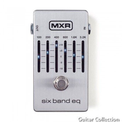 Jim Dunlop MXR M109S 6 Band EQ | Equalizer Guitar Effect Pedal