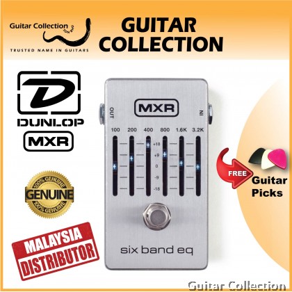 Jim Dunlop MXR M109S 6 Band EQ | Equalizer Guitar Effect Pedal