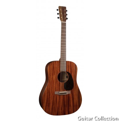 Martin D-15E | 15 Series | Dreadnought Acoustic-Electric Guitar | Solid Mahogany Top, Sapele B&S | Martin E1 | Gig Bag