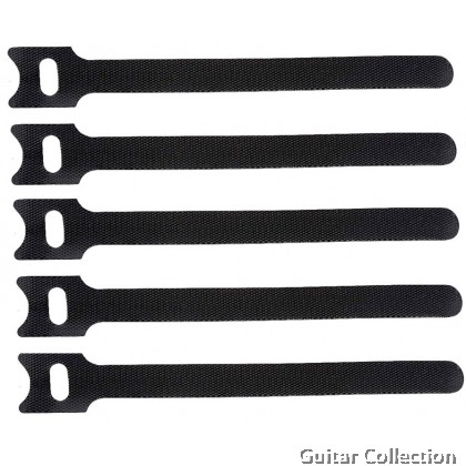 On Stage CTA6600 Cable Ties / Hook & Loop Cable Management Velcro Strips | 5 Pack (Length :7.75" / 20 cm)