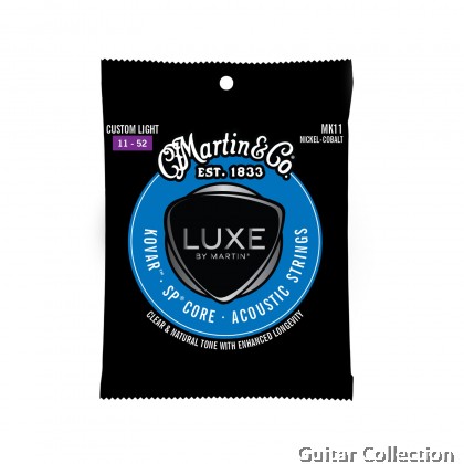 Martin MK11 | 011-052 | Luxe by Martin Kovar | Nickel Cobalt Acoustic Guitar Strings | Custom Light
