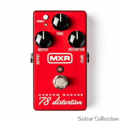 Jim Dunlop MXR M78 '78 Custom Badass Distortion | Distortion Guitar Effect Pedal