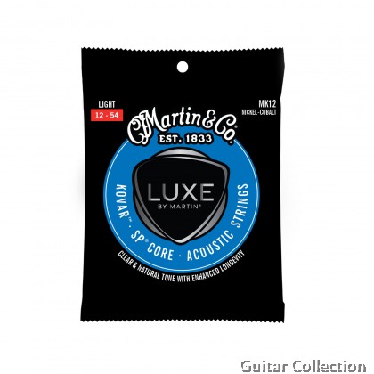 Martin MK12 | 012-054 | Luxe by Martin Kovar | Nickel Cobalt Acoustic Guitar Strings | Light