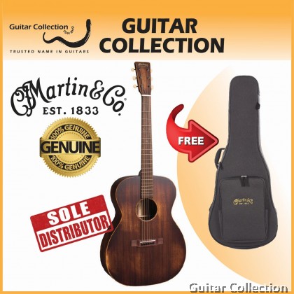Martin 000-15M StreetMaster LR Baggs | 15 Series | 000 Acoustic-Electric Guitar | Full Solid Mahogany | Gig Bag