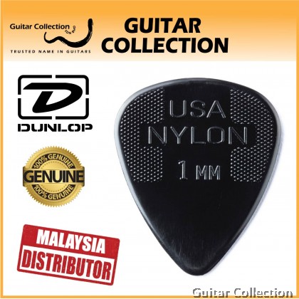 Jim Dunlop 44P100 Nylon Standard Guitar Picks | 1.00mm (12 pcs/pack)