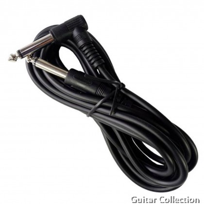 Instrument Cable For Electric / Bass / Acoustic Guitar / Effect Pedal / Keyboard / Mixer | 10ft / 3.1m (QTR - QTR Right)