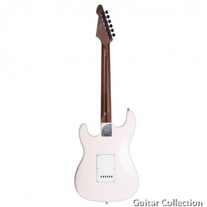 SAGA SMF1314WH | Dazzles Series | SSS Stratocaster Electric Guitar | Cream White