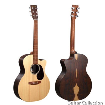 Martin GPC-X2E Cocobolo | Remastered X Series | GPC Acoustic-Electric Guitar | Solid Spruce Top, HPL B&S | Martin E1