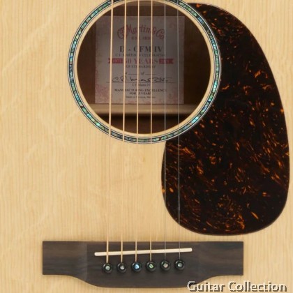 Martin D-CFM IV 50th Anniversary | Dreadnought Acoustic Guitar | Bear Claw Spruce Top, Pommele Sapele B&S | Case