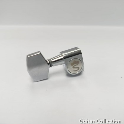 SAGA Acoustic Guitar 3R + 3L Tuning Machine Heads (6 pcs / set) | Without Mounting Screws, Washers & Bushings