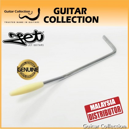 JET Push In Tremolo Arm for Lefthanded Electric Guitar | Suitable for JS-300 & JS-400 | Chrome 