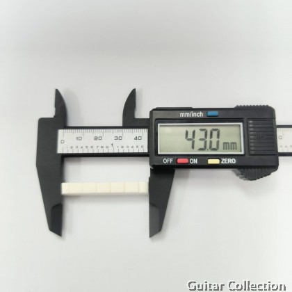 JET Electric Guitar Nut | Suitable for JL-500 (43 mmL x 5.9 mmW x 8.5 mmH)