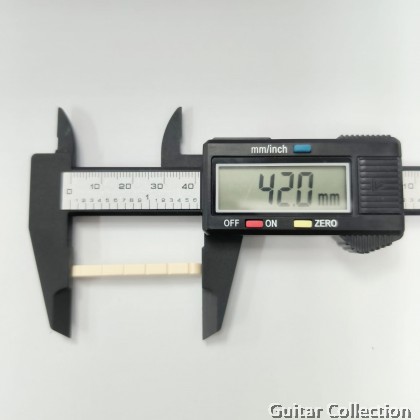 JET Electric Guitar Nut | Suitable for JS-Series & JT-Series (42 mmL x 3.5 mmW x 4.6 mmH)