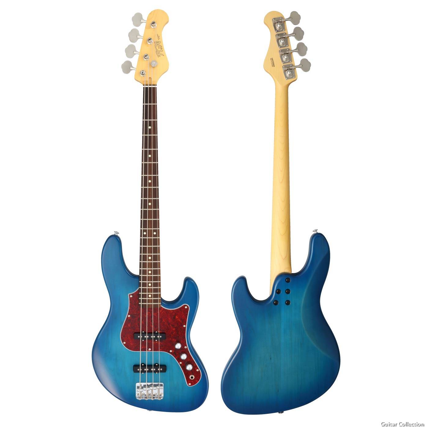 FGN Fujigen BMJ2 R TBS Boundary Mighty Jazz Bass Guitar Transparent Blue Sunburst
