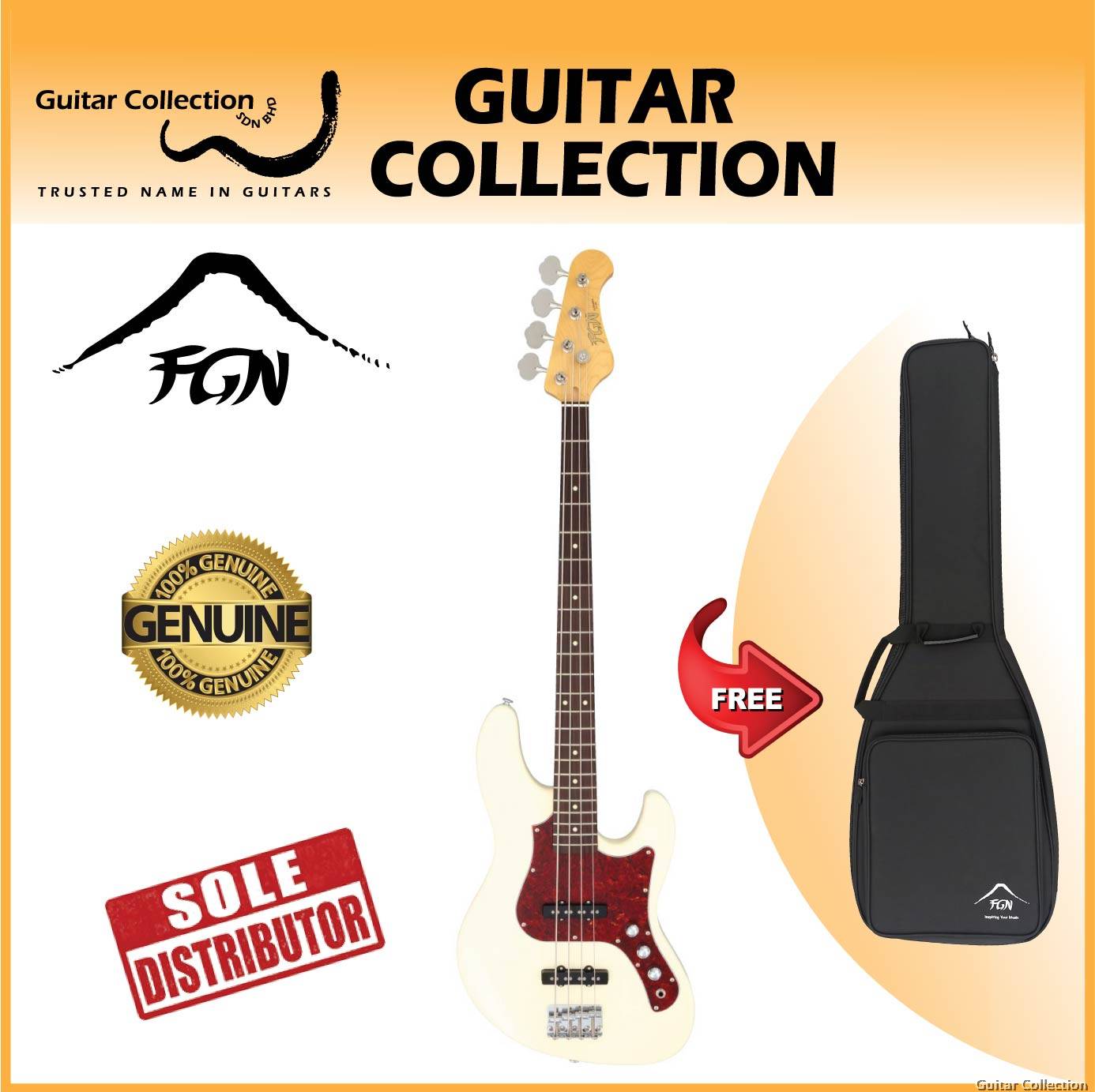 FUJIGEN ( フジゲン ) Boundary BMJ-R TBS FGN Fujigen BMJ2-R/TBS | Boundary Mighty Jazz | Bass Guitar
