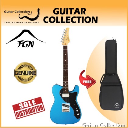 FGN Fujigen BTL-HS-R/SLM | Boundary Series | Electric Guitar | Sapphire Blue Metallic | Bag