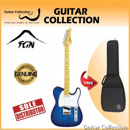FGN Fujigen BTL-M/TBS | Boundary Series | Electric Guitar | Transparent Blue Sunburst | Bag