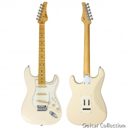 FGN Fujigen BST-M/OLW | Boundary Series | Electric Guitar | Olympic White | Bag