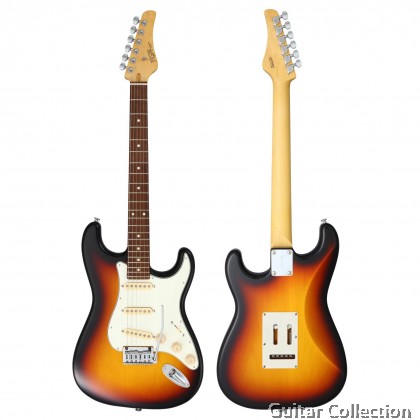 FGN Fujigen BST-R/3TS | Boundary Series | Electric Guitar | 3-Tone Sunburst | Bag