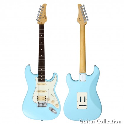 FGN Fujigen BST-HSS-R/MBU | Boundary Series | Electric Guitar | Mint Blue | Bag