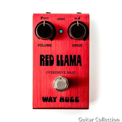 Jim Dunlop Way Huge Smalls WM23 Red Llama Mk III | Overdrive Guitar Effect Pedal