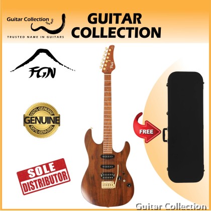 FGN Fujigen EOS2-DU-EW2-RM/VNT | Expert Odyssey | Electric Guitar | Vintage Natural | Case (Made In Japan)