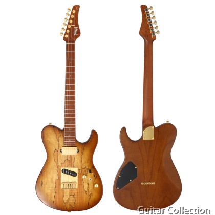 FGN Fujigen EIL-EW1-HS-RM/HCB | Expert Iliad | Electric Guitar | Hojicha Burst | Case (Made In Japan)