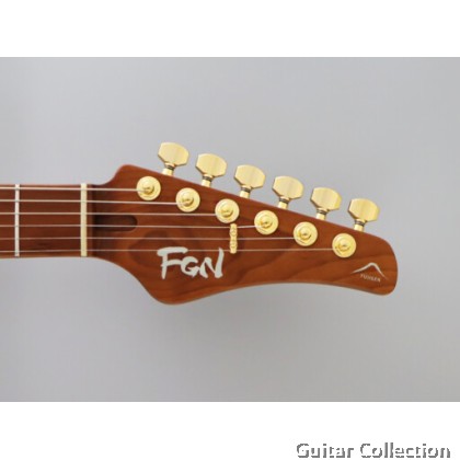 FGN Fujigen EIL-EW1-HS-RM/HCB | Expert Iliad | Electric Guitar | Hojicha Burst | Case (Made In Japan)
